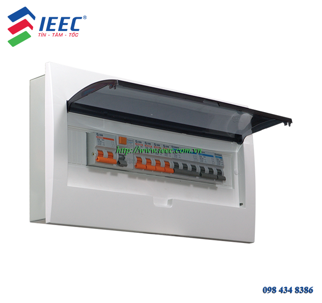 Tủ điện âm tường 18 module Sino chính hãng